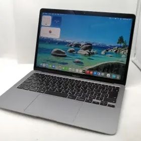 【中古】Apple MacBook Air 13インチ M1(CPU:8C/GPU:7C) 8GB/256GB スペースグレイ MGN63J/A (M1・2020)【新宿2】保証期間１ヶ月【ランク