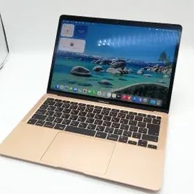 【中古】Apple MacBook Air 13インチ M1(CPU:8C/GPU:7C) 8GB/256GB ゴールド MGND3J/A (M1・2020)【川崎駅前】保証期間１ヶ月【ランクB】