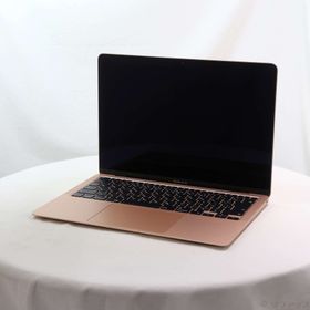 (中古)Apple MacBook Air 13.3-inch Late-2020 MGND3J/A Apple M1 8コアCPU_7コアGPU 8GB SSD256GB ゴールド (26.3 Tahoe)(344-ud)