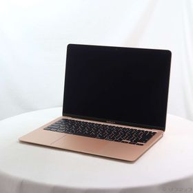 (中古)Apple MacBook Air 13.3-inch Late-2020 MGND3J/A Apple M1 8コアCPU_7コアGPU 8GB SSD256GB ゴールド (26.3 Tahoe)(377-ud)