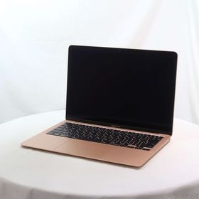 (中古)Apple MacBook Air 13.3-inch Late-2020 MGND3J/A Apple M1 8コアCPU_7コアGPU 8GB SSD256GB ゴールド (26.3 Tahoe)(251-ud)