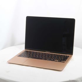 (中古)Apple MacBook Air 13.3-inch Late-2020 MGND3J/A Apple M1 8コアCPU_7コアGPU 8GB SSD256GB ゴールド (26.3 Tahoe)(258-ud)