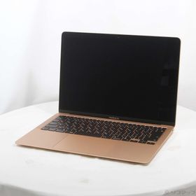(中古)Apple MacBook Air 13.3-inch Late-2020 MGND3J/A Apple M1 8コアCPU_7コアGPU 8GB SSD256GB ゴールド (26.3 Tahoe)(258-ud)