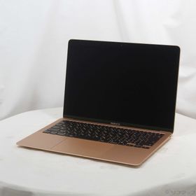 (中古)Apple MacBook Air 13.3-inch Late-2020 MGND3J/A Apple M1 8コアCPU_7コアGPU 8GB SSD256GB ゴールド (26.3 Tahoe)(297-ud)