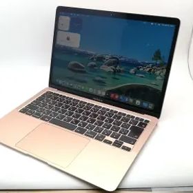 【中古】Apple MacBook Air 13インチ M1(CPU:8C/GPU:8C) 8GB/512GB ゴールド MGNE3J/A (M1・2020)【千葉】保証期間１ヶ月【ランクC】