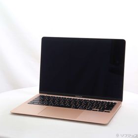 (中古)Apple MacBook Air 13.3-inch Late-2020 MGNE3J/A Apple M1 8コアCPU_8コアGPU 8GB SSD512GB ゴールド (15.3 Sequoia)(269-ud)