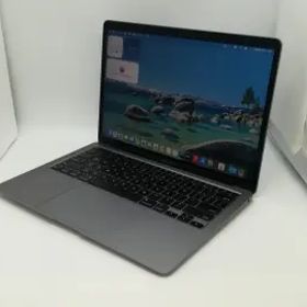 【中古】Apple MacBook Air 13インチ CTO (M1・2020) スペースグレイ Apple M1(CPU:8C/GPU:8C)/16G/512G【新橋烏森通り】保証期間１ヶ月