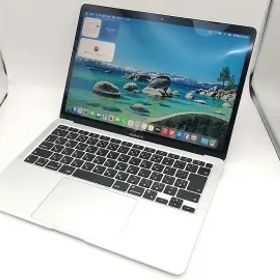 【中古】Apple MacBook Air 13インチ CTO (M1・2020) シルバー Apple M1(CPU:8C/GPU:7C)/16G/256G【川崎駅前】保証期間１ヶ月【ランクC】