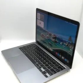 【中古】Apple MacBook Air 13インチ CTO (M1・2020) シルバー Apple M1(CPU:8C/GPU:7C)/8G/256G【京都】保証期間１ヶ月【ランクB】