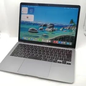 【中古】Apple MacBook Air 13インチ CTO (M1・2020) スペースグレイ Apple M1(CPU:8C/GPU:7C)/16G/256G【新宿2】保証期間１ヶ月【ランク