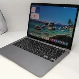 【中古】Apple MacBook Air 13インチ CTO (M1・2020) スペースグレイ Apple M1(CPU:8C/GPU:7C)/16G/256G【浜松駅前】保証期間１ヶ月【ラ