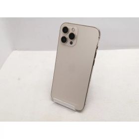 【中古】Apple SoftBank 【SIMロック解除済み】 iPhone 12 Pro Max 256GB ゴールド MGD13J/A【立川フロム中武】保証期間保証なし【ランクC】