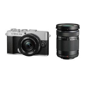 OM SYSTEM PEN E-P7 EZダブルズームキット シルバー