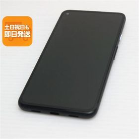 超美品 SoftBank Google Pixel 4a (5G) 128GB ジャストブラック スマホ 中古あすつく 土日祝発送 即日発送