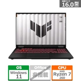 ASUS（エイスース） 16型ゲーミングノートパソコン ASUS TUF Gaming A16 FA608UH FA608UH-R7R505016G/K