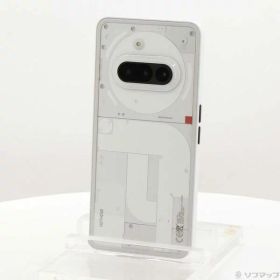 【中古】Nothing（ナッシング） Phone (3a) 128GB ホワイト A10400155 SIMフリー 【262-ud】