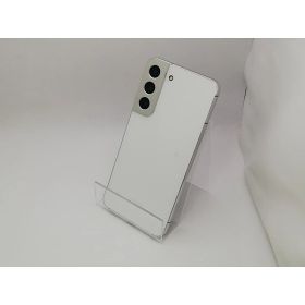 【中古】SAMSUNG au 【SIMフリー】 Galaxy S22 ファントムホワイト 8GB 256GB SCG13【秋葉3号】保証期間1ヶ月【ランクC】