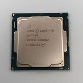中古 INTEL Core i5-7400 (1151/3.00GHz/6M/C4/T4) 133195 状態： C:並品
