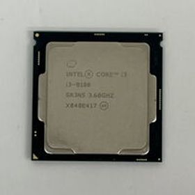 中古 INTEL Core i3 8100 (1151/3.60GHz/6M/C4/T4) 136202 状態： C:並品