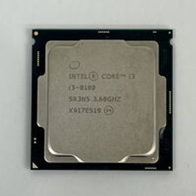 中古 INTEL Core i3 8100 (1151/3.60GHz/6M/C4/T4) 136202 状態： C:並品