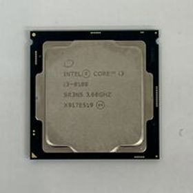 中古 INTEL Core i3 8100 (1151/3.60GHz/6M/C4/T4) 136202 状態： C:並品