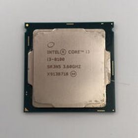 中古 INTEL Core i3 8100 (1151/3.60GHz/6M/C4/T4) 136202 状態： C:並品