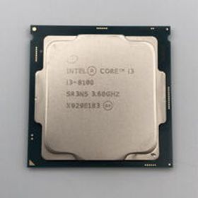 中古 INTEL Core i3 8100 (1151/3.60GHz/6M/C4/T4) 136202 状態： C:並品