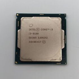 中古 INTEL Core i3 8100 (1151/3.60GHz/6M/C4/T4) 136202 状態： C:並品