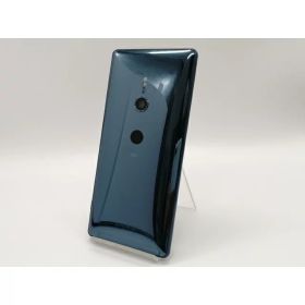 【中古】SONY au 【SIMロック解除済み】 Xperia XZ2 SOV37 ディープグリーン【小倉駅前】保証期間1ヶ月【ランクC】