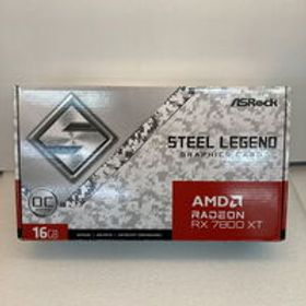 中古 ASRock RX7800XT SL 16GO RX7800XT Steel Legend OC (RX7800XT 16GB) 162734 状態： B:良品