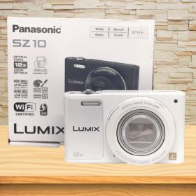 Panasonic LUMIX DMC-SZ10 ホワイト コンデジ c716