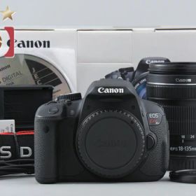 【中古】Canon キヤノン EOS Kiss X6i 18-135 レンズキット シャッター回数僅少 元箱付き