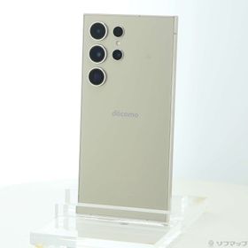 (中古)SAMSUNG Galaxy S24 Ultra 256GB チタニウムグレー SC-52E docomo SIMフリー(262-ud)