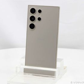 (中古)SAMSUNG Galaxy S24 Ultra 256GB チタニウムグレー SC-52E docomo SIMフリー(262-ud)