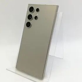 【中古】SAMSUNG au 【SIMフリー】 Galaxy S24 Ultra チタニウムグレー 12GB 256GB SCG26【大宮東口】保証期間１ヶ月【ランクB】