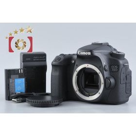 【中古】Canon キヤノン EOS 70D デジタル一眼レフカメラ シャッター回数僅少