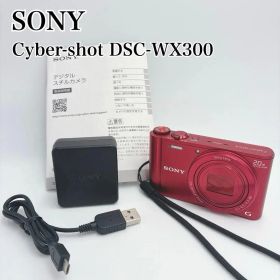 SONY Cyber-shot DSC-WX300 レッド サイバーショット