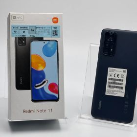 【箱付き中古A】Redmi Note 11 2201117TY グラファイトグレー SIMフリー 白ロム