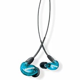【中古】SHURE シュア イヤホン AONIC 215 有線 マイク付き SE215DYBL+UNI-A トランスルーセントブルー 高遮音性 ゲーム ゲーミング スペシャルエディシ
