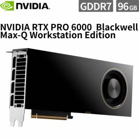 グラフィックボード NVIDIA RTX PRO 6000 Blackwell Max-Q Workstation Edition 96GB GDDR7 AIワークステーション 向け 900-5G153-2500-000【代引不可/時間帯指定不可】