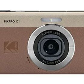 KODAK コンパクトデジタルカメラ PIXPRO C1BN [ブラウン][ラッピング可] R-LOGI