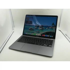 【中古】Apple MacBook Air 13インチ M1(CPU:8C/GPU:8C) 8GB/512GB スペースグレイ MGN73J/A (M1・2020)【福岡筑紫】保証期間1ヶ月【ランクA】