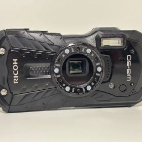 RICOH WG-50 デジカメ コンデジ ブラック 簡易動作確認済み