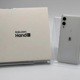 【箱付き中古A】Rakuten Hand 5G P780 ホワイト SIMフリー 白ロム