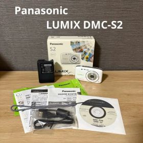 Panasonic LUMIX DMC-S2 コンパクトデジタルカメラ ホワイト