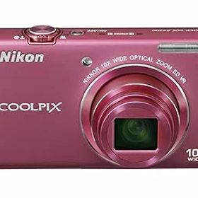 【中古】Nikon デジタルカメラ COOLPIX クールピクス S6200 チェリーピンク S6200PK