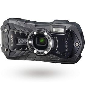 中古 １年保証 美品 RICOH WG-70 ブラック