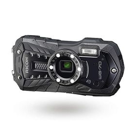 RICOH WG-70 ブラック リコー本格防水デジタルカメラ 14m防水 (連続2時間) (中古品)