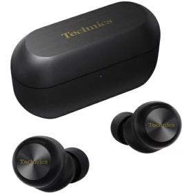Technics テクニクス EAH-AZ100-K ブラック 完全ワイヤレスイヤホン Bluetooth5.3 IPX4 磁性流体ドライバー搭載 EAHAZ100K