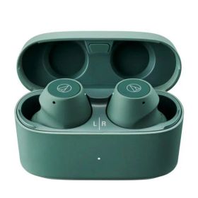 ATH-CKS30TW+/GR(エバーグリーン) Bluetooth 完全ワイヤレスイヤホン SOL